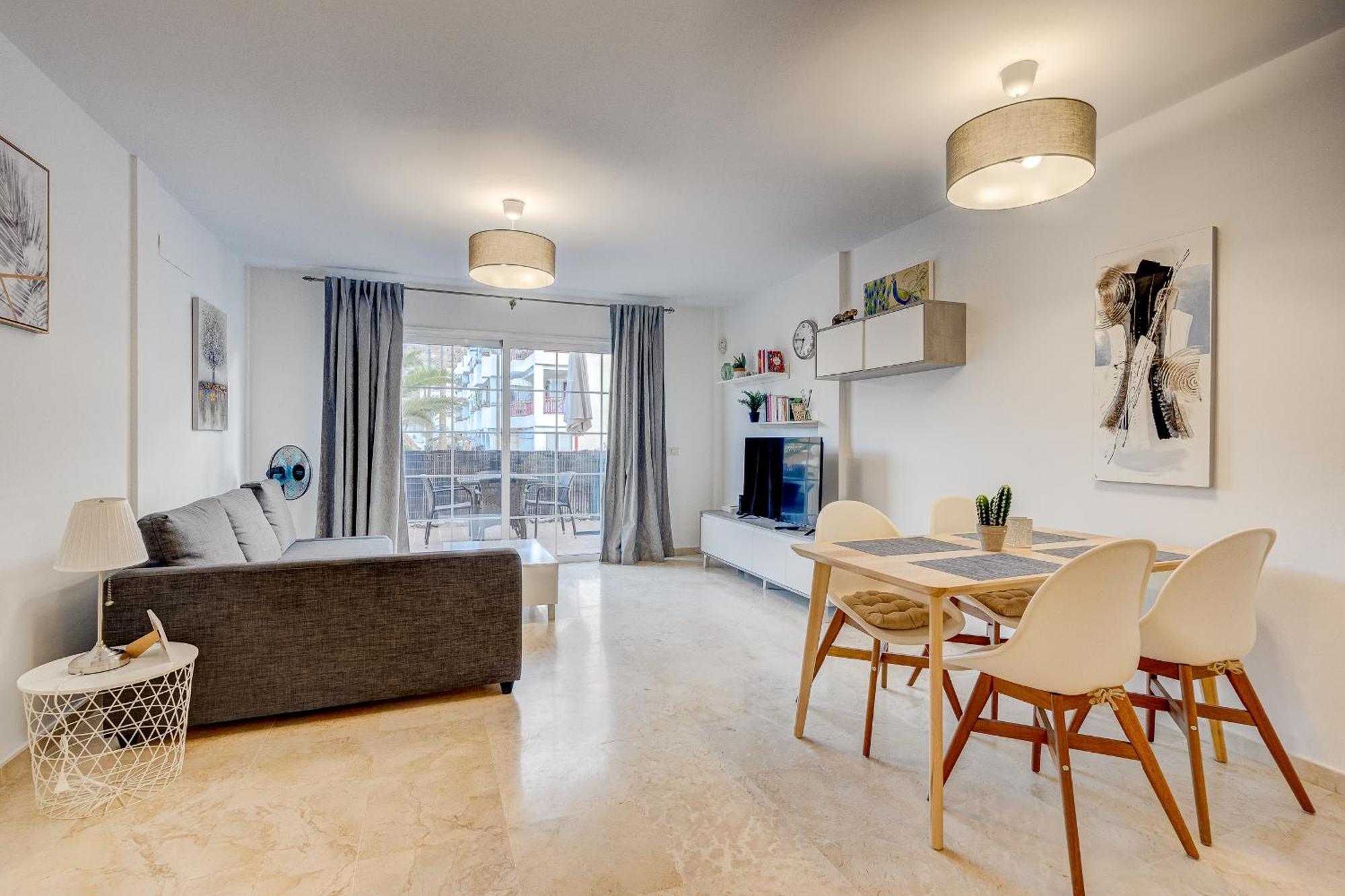 Paraiso Palm Mar Beautiful & Bright Renovated Apartment With Air Conditioning Ngoại thất bức ảnh